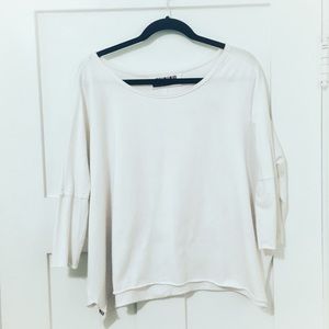 Talia White Camden 3/4 Sleeve Top